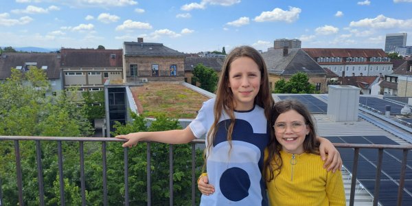 Tolle Aussicht über die Stadt