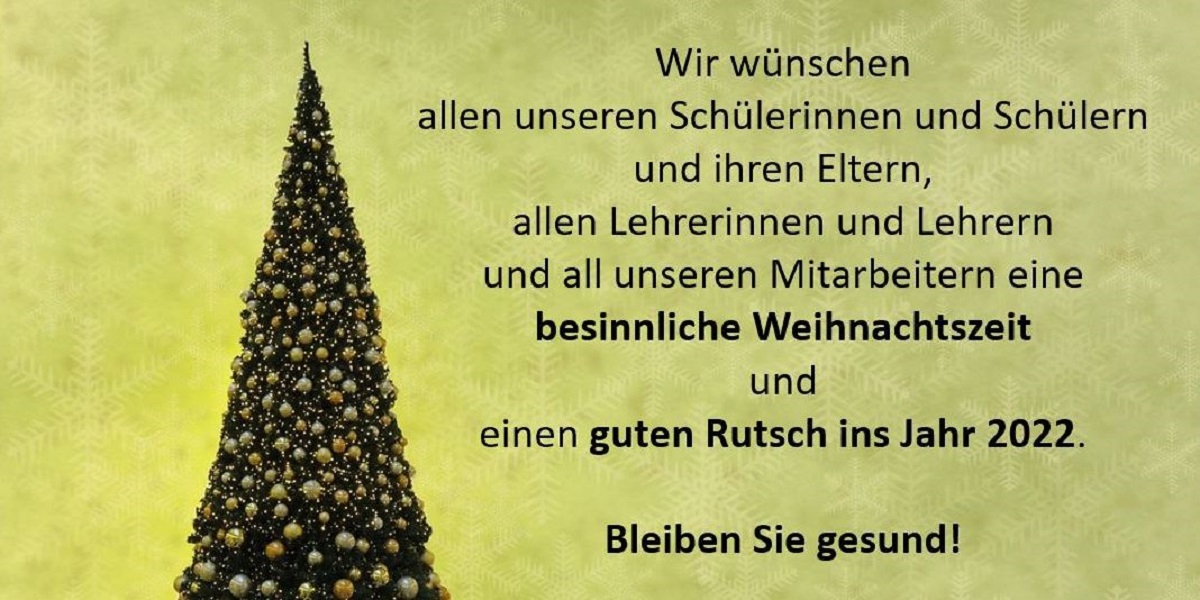 Frohe Weihnachten!