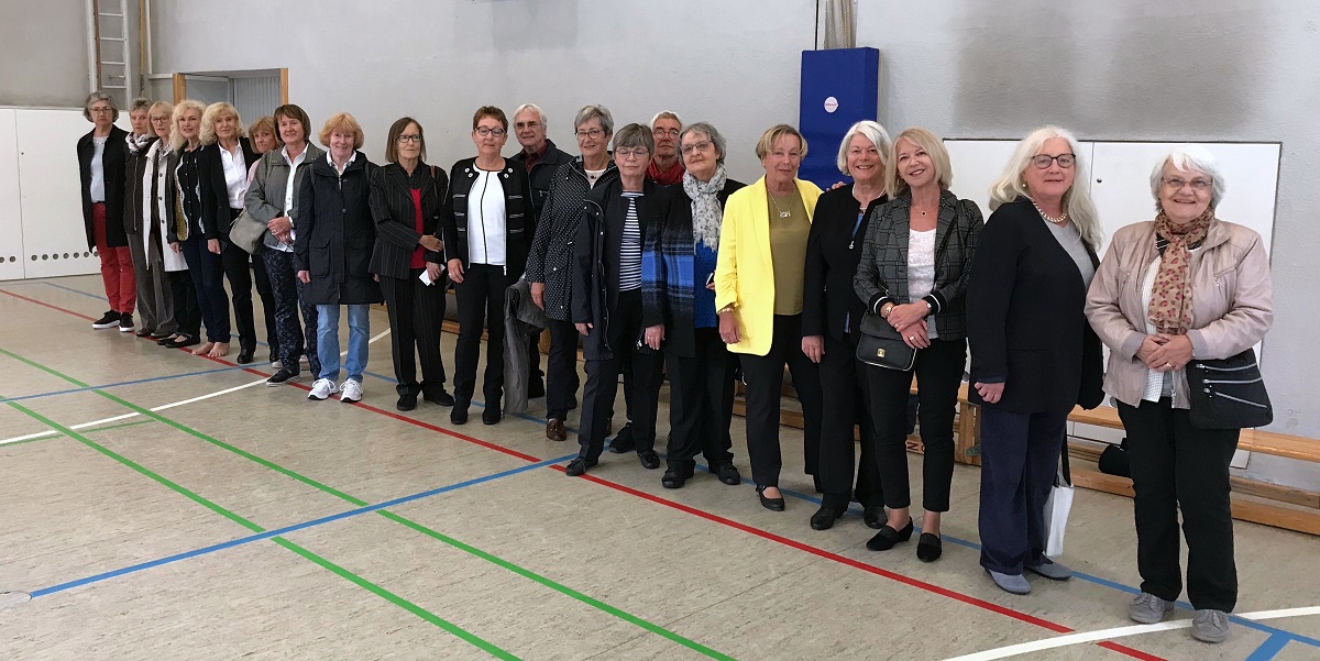 Oberprima a und d des Jahrgangs 1969 zu Gast am Fichte-Gymnasium