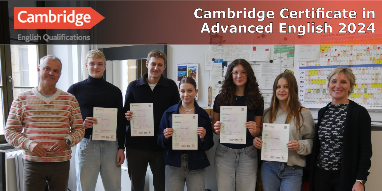 Zertifikatsüberreichung 2024