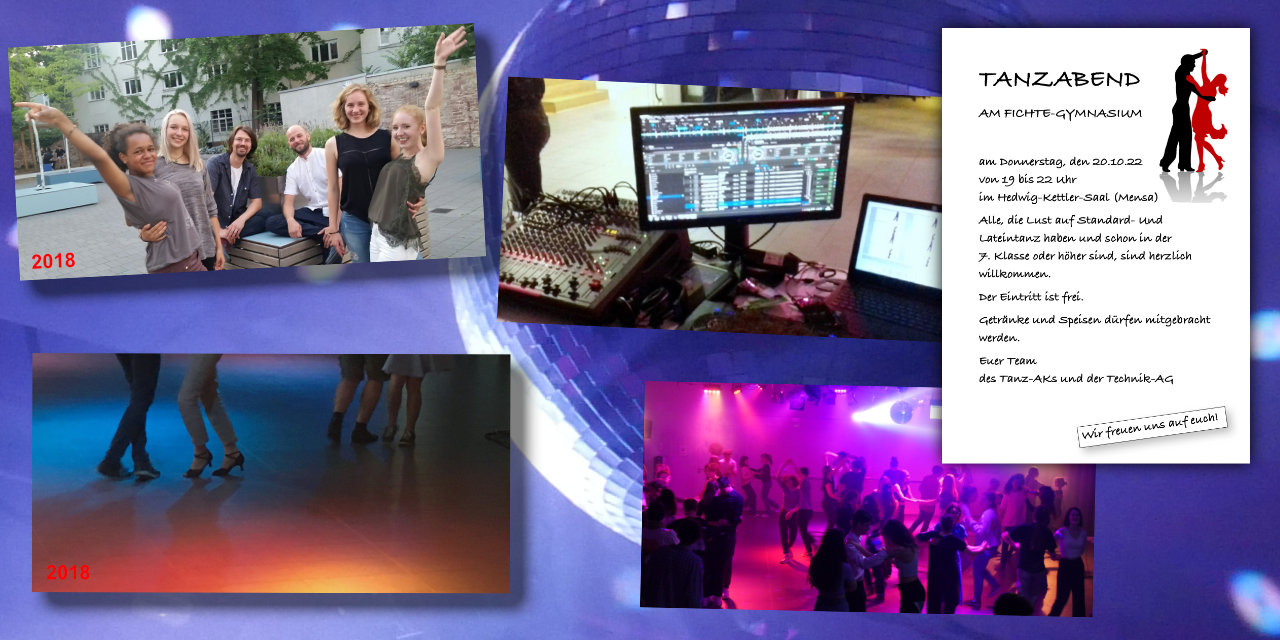 Tanzabende am Fichte-Gymnasium