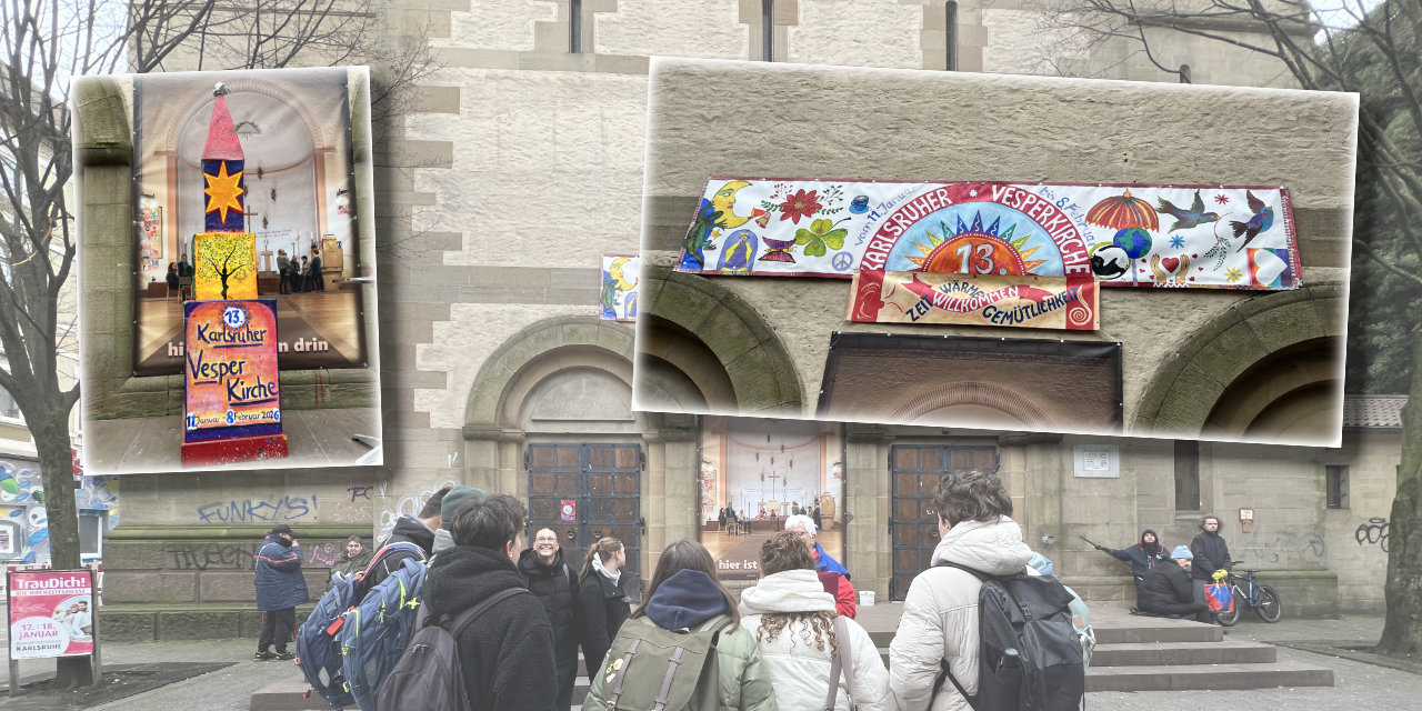 Zeit, Wärme, Gemütlichkeit - der Seminarkurs besucht die Vesperkirche am Werderplatz 