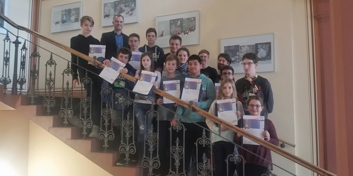 17 erste Preise beim Informatik-Biber 2018