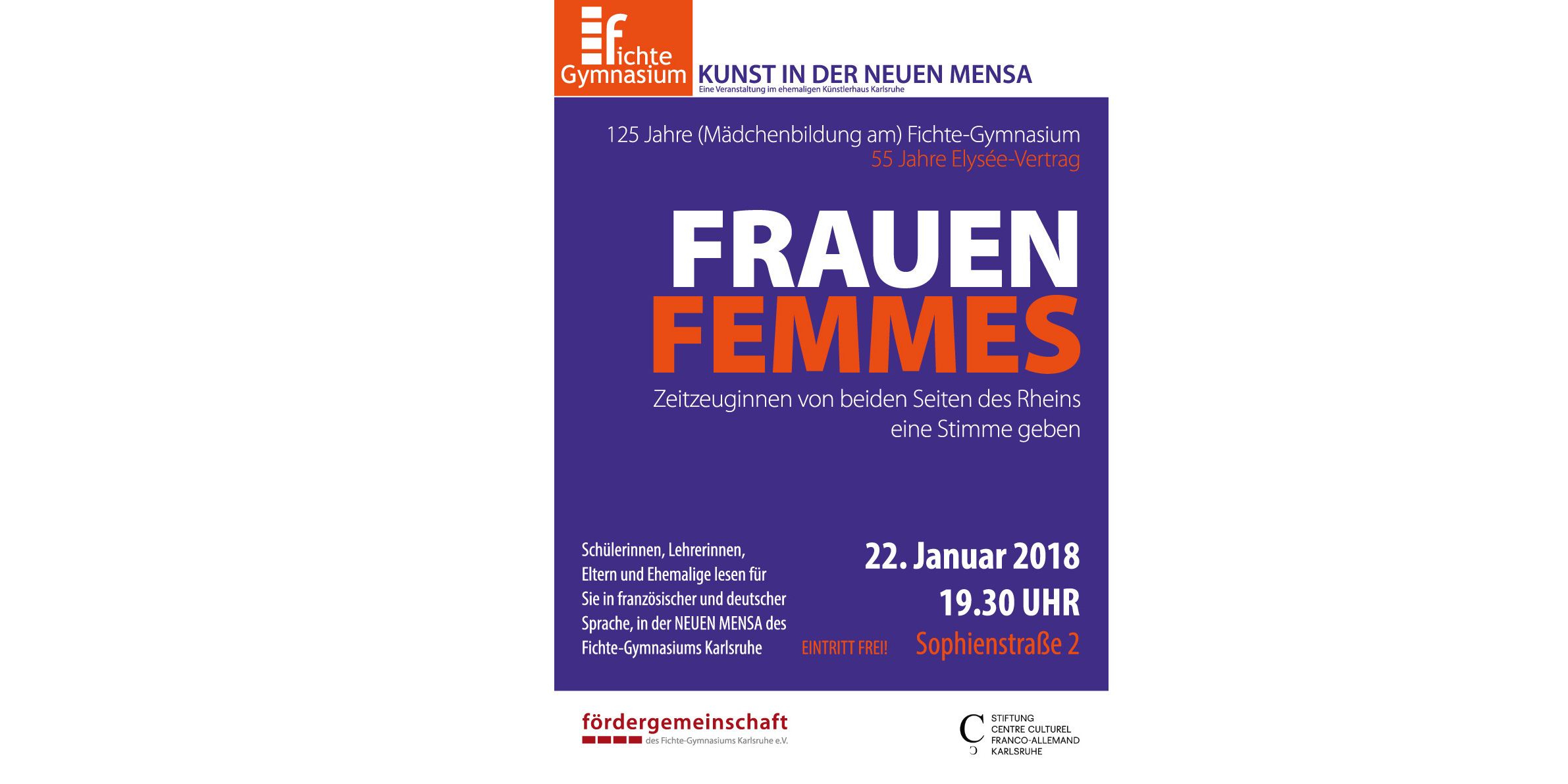 Frauen/Femmes - Zeitzeuginnen von beiden Seiten des Rheins